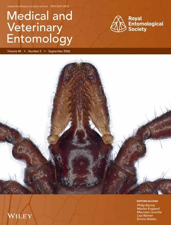 MEDICAL AND VETERINARY ENTOMOLOGY 期刊封面