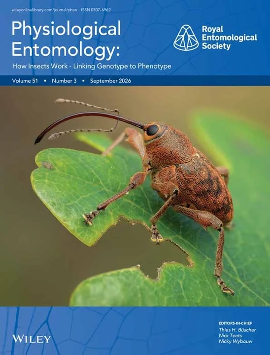 PHYSIOLOGICAL ENTOMOLOGY 期刊封面
