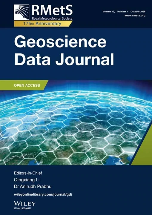 Geoscience Data Journal 期刊封面