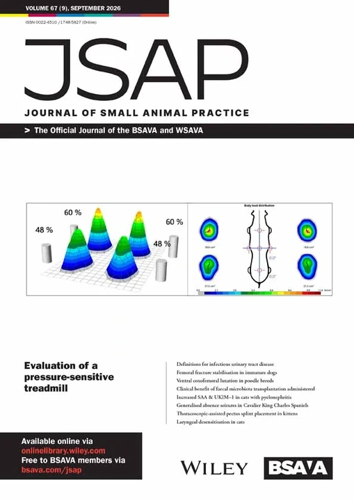 JOURNAL OF SMALL ANIMAL PRACTICE journal cover