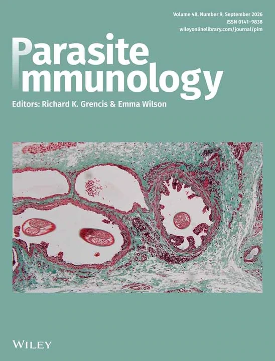 PARASITE IMMUNOLOGY journal cover