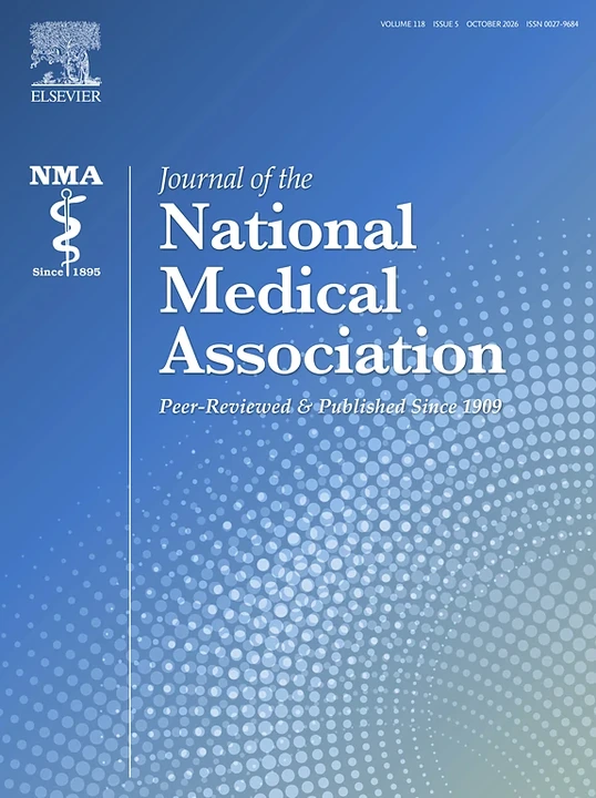 JOURNAL OF THE NATIONAL MEDICAL ASSOCIATION 期刊封面