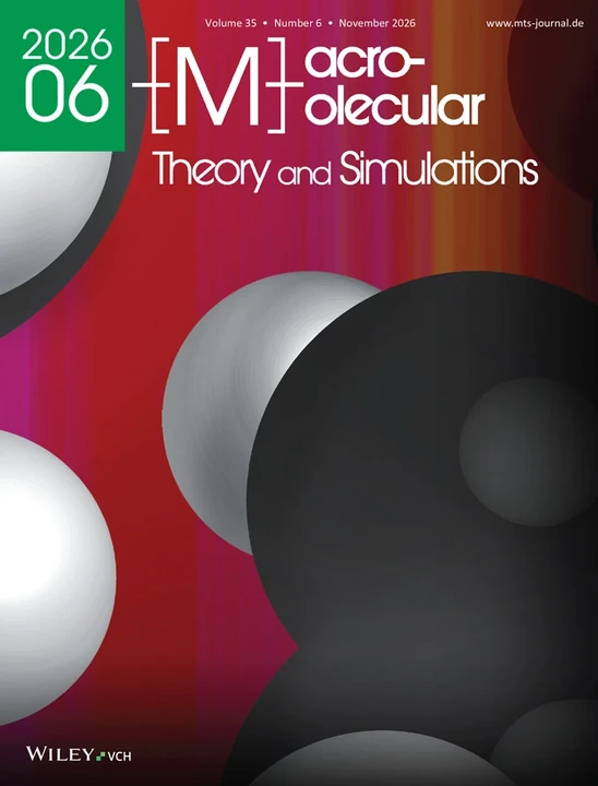 MACROMOLECULAR THEORY AND SIMULATIONS journal cover