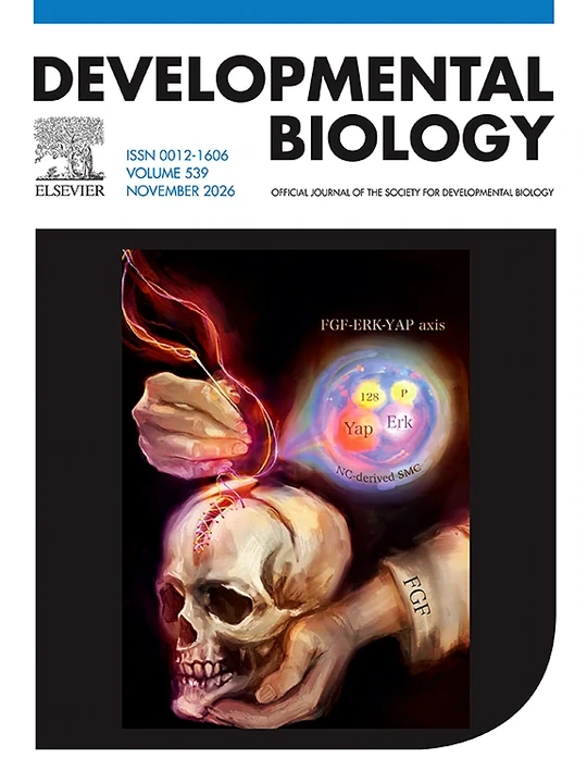 DEVELOPMENTAL BIOLOGY journal cover