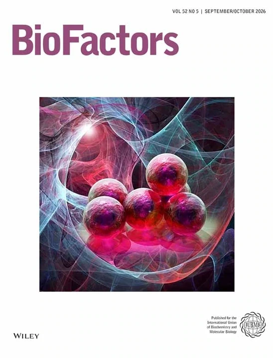 BIOFACTORS journal cover