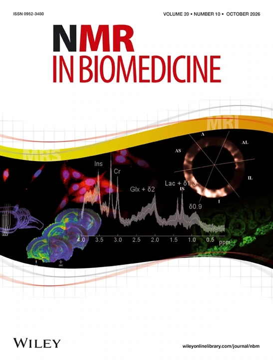 NMR IN BIOMEDICINE journal cover