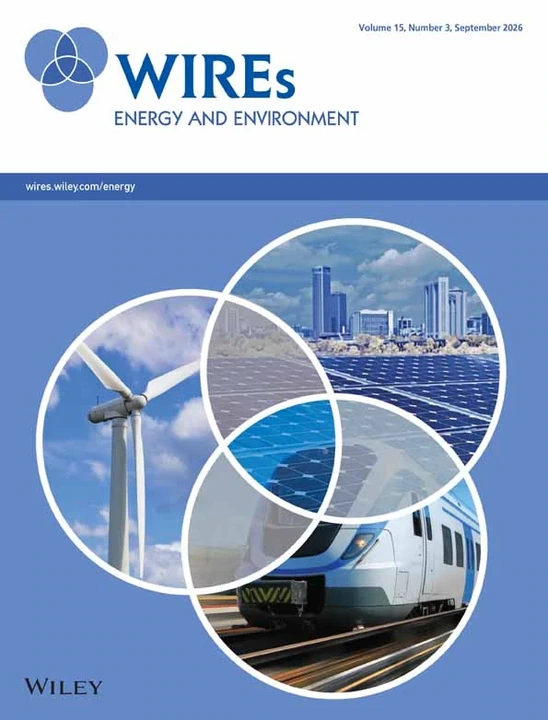 Wiley Interdisciplinary Reviews-Energy and Environment journal cover