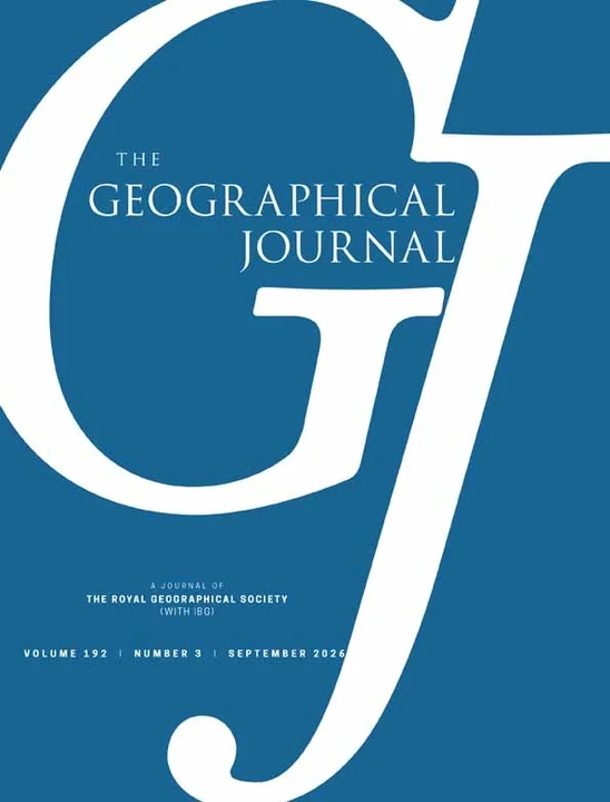 GEOGRAPHICAL JOURNAL journal cover