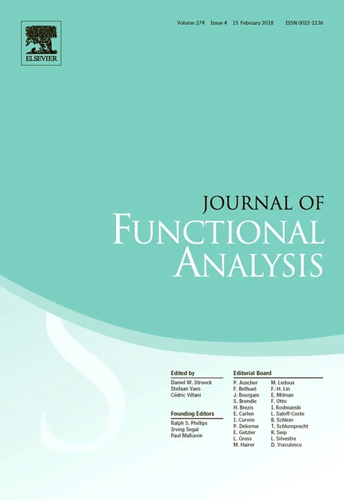 JOURNAL OF FUNCTIONAL ANALYSIS journal cover
