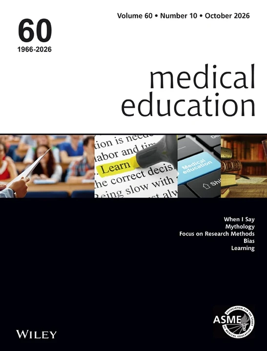 MEDICAL EDUCATION journal cover