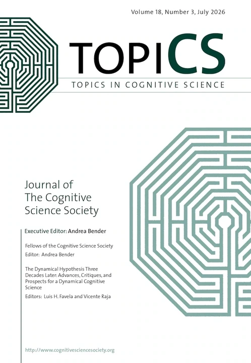 Topics in Cognitive Science 期刊封面