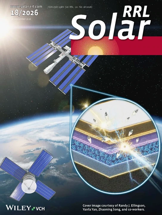 Solar RRL journal cover