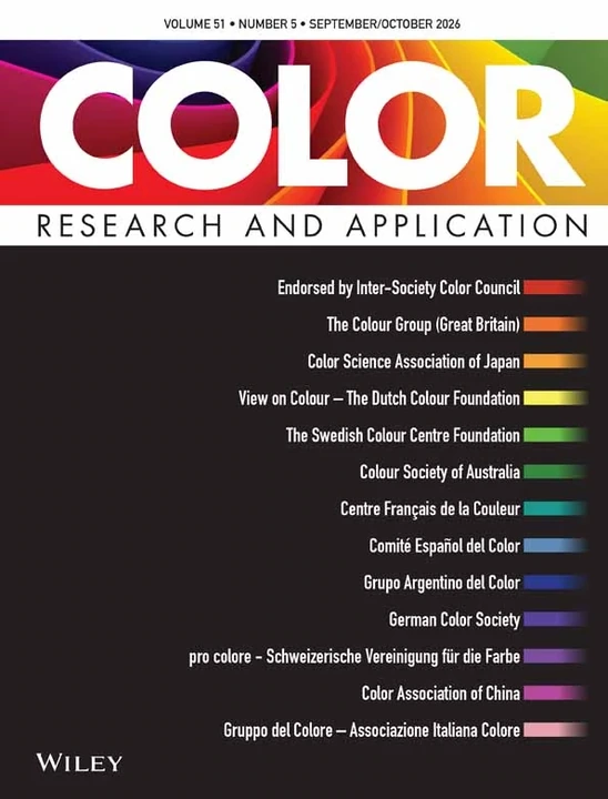 COLOR RESEARCH AND APPLICATION journal cover