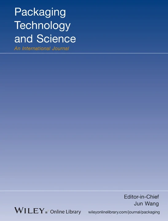 PACKAGING TECHNOLOGY AND SCIENCE 期刊封面