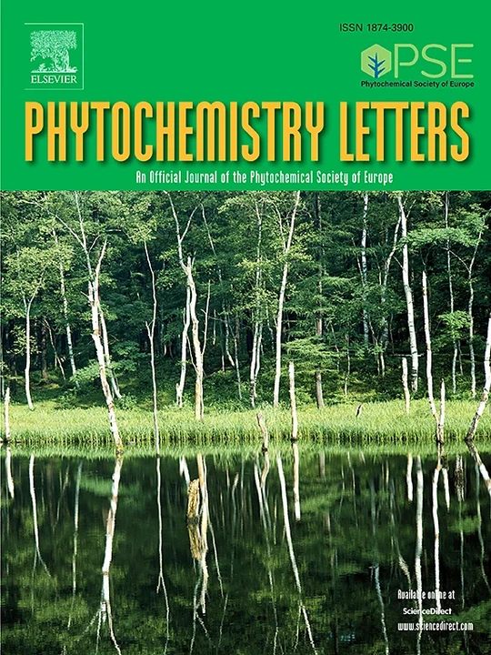 Phytochemistry Letters journal cover