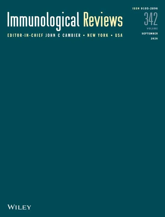 IMMUNOLOGICAL REVIEWS journal cover