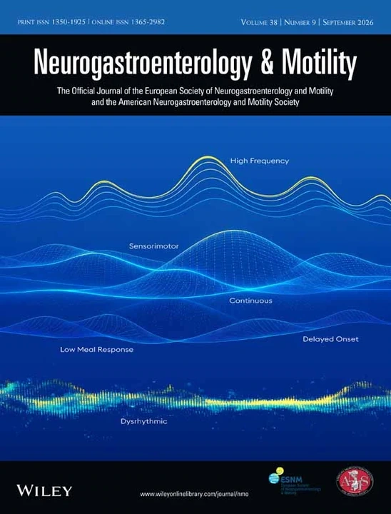 NEUROGASTROENTEROLOGY AND MOTILITY journal cover