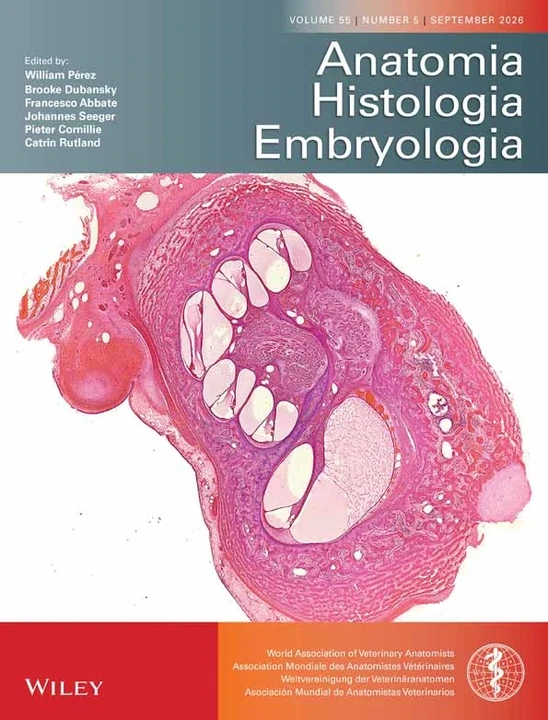 ANATOMIA HISTOLOGIA EMBRYOLOGIA 期刊封面