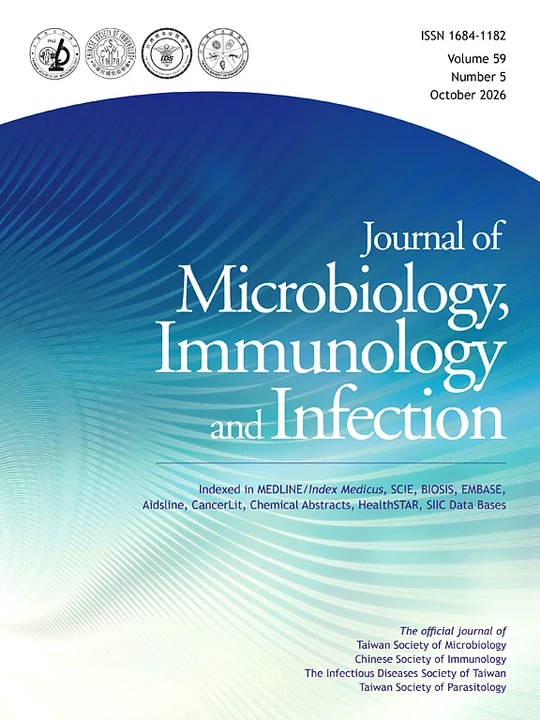 JOURNAL OF MICROBIOLOGY IMMUNOLOGY AND INFECTION 期刊封面