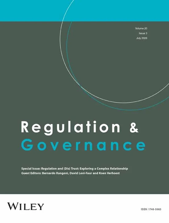 Regulation & Governance journal cover