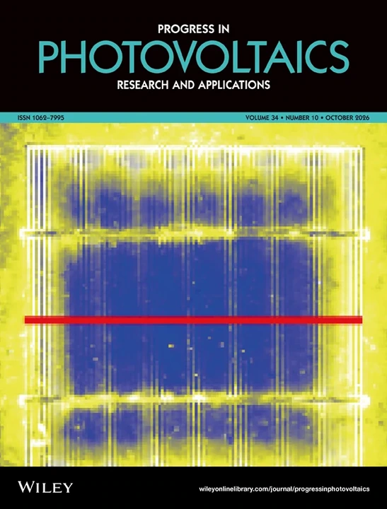 PROGRESS IN PHOTOVOLTAICS 期刊封面