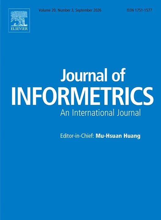 Journal of Informetrics journal cover