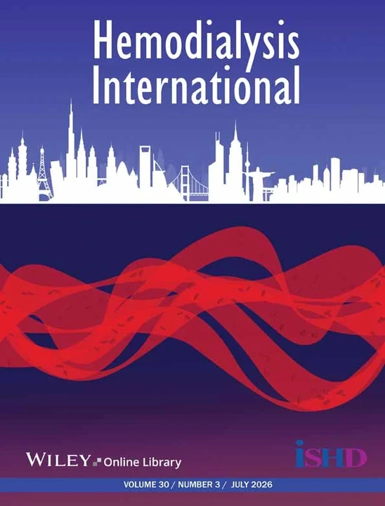 Hemodialysis International journal cover