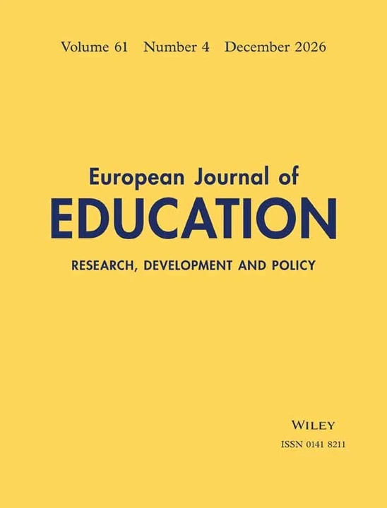 European Journal of Education journal cover