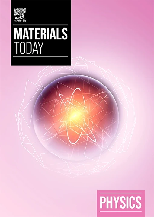 Materials Today Physics 期刊封面