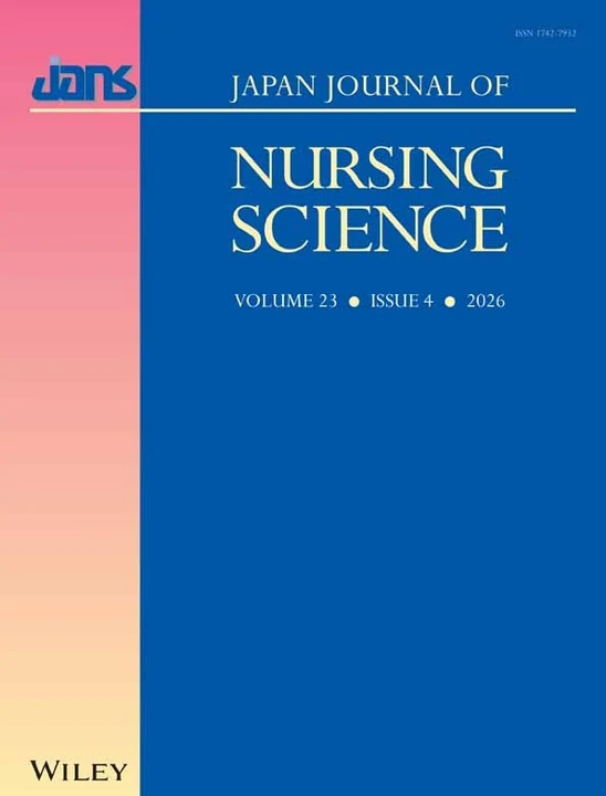 Japan Journal of Nursing Science journal cover