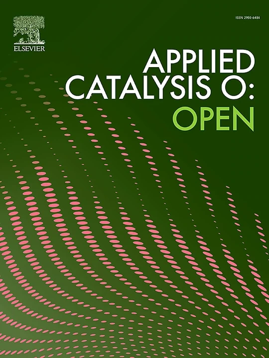 Applied Catalysis O: Open journal cover