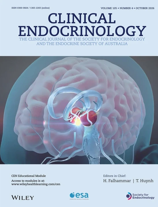 CLINICAL ENDOCRINOLOGY 期刊封面