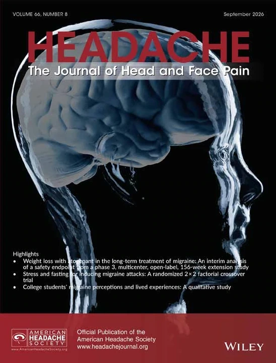 HEADACHE journal cover