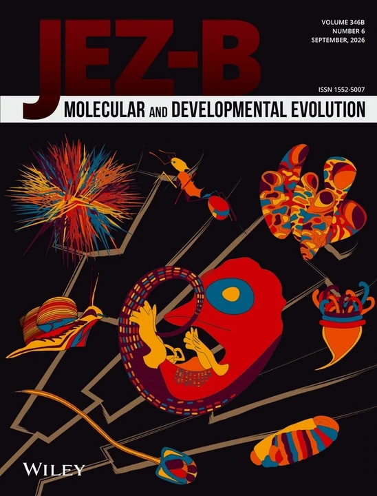 JOURNAL OF EXPERIMENTAL ZOOLOGY PART B-MOLECULAR AND DEVELOPMENTAL EVOLUTION journal cover
