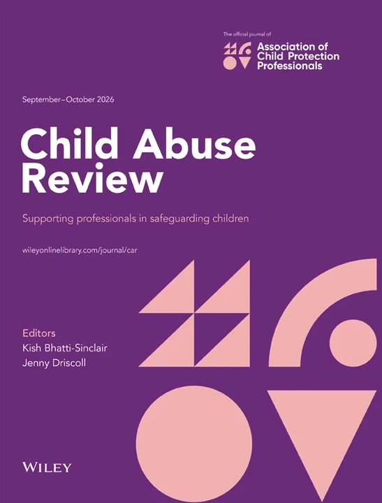 Child Abuse Review 期刊封面