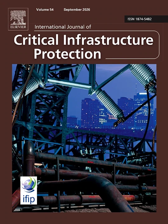 International Journal of Critical Infrastructure Protection 期刊封面