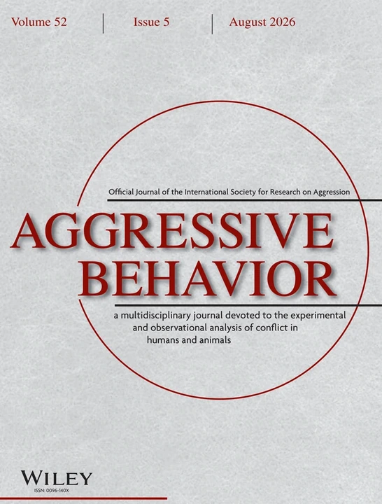 AGGRESSIVE BEHAVIOR journal cover