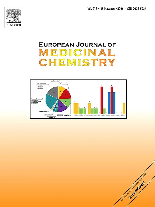 EUROPEAN JOURNAL OF MEDICINAL CHEMISTRY journal cover