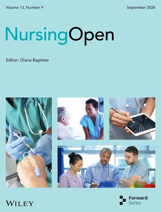 Nursing Open 期刊封面