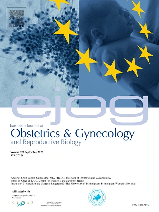 European Journal of Obstetrics & Gynecology and Reproductive Biology 期刊封面