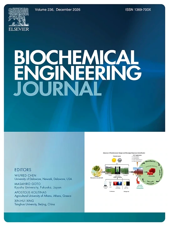 Biochemical Engineering Journal journal cover