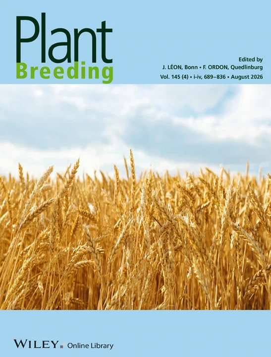 PLANT BREEDING 期刊封面