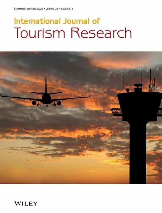 International Journal of Tourism Research journal cover