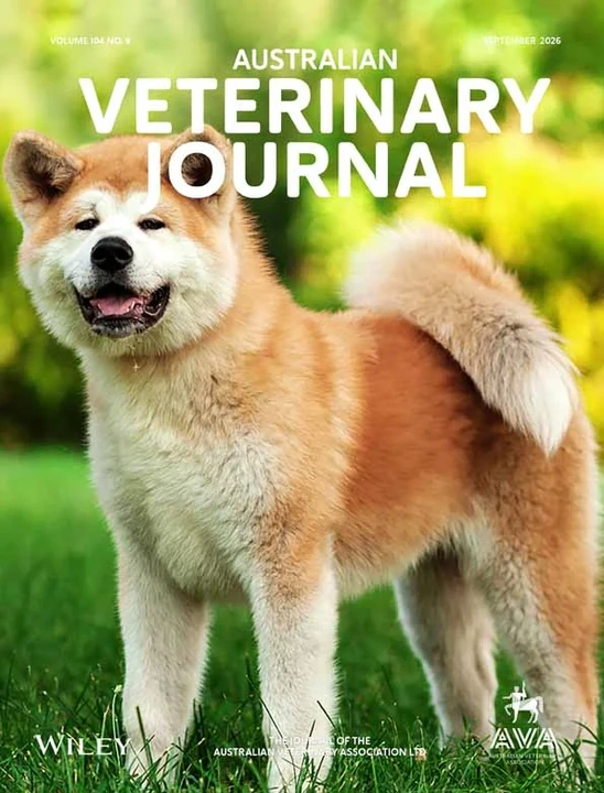 AUSTRALIAN VETERINARY JOURNAL journal cover