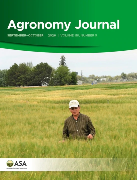 AGRONOMY JOURNAL 期刊封面