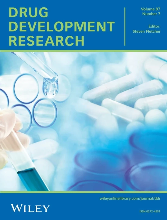 DRUG DEVELOPMENT RESEARCH journal cover