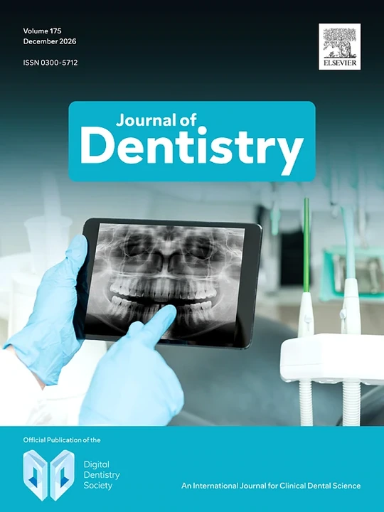 JOURNAL OF DENTISTRY journal cover