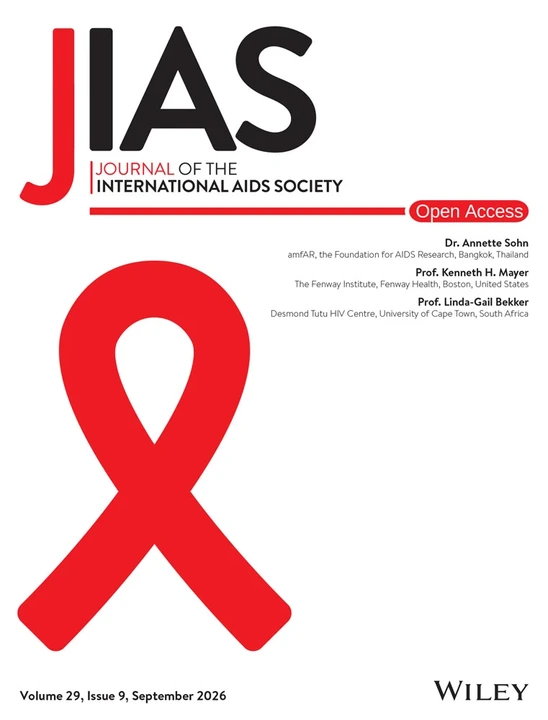 Journal of the International AIDS Society journal cover