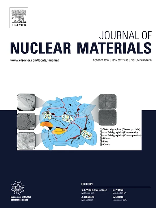 Journal of Nuclear Materials 期刊封面