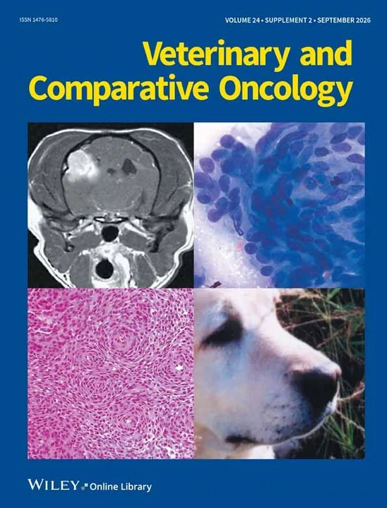 Veterinary and Comparative Oncology journal cover